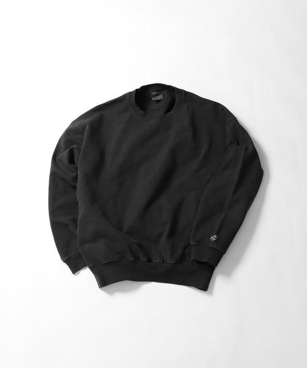 SWEAT CREW NECK -CLASSIC FIT- (PIGMENT DYE)